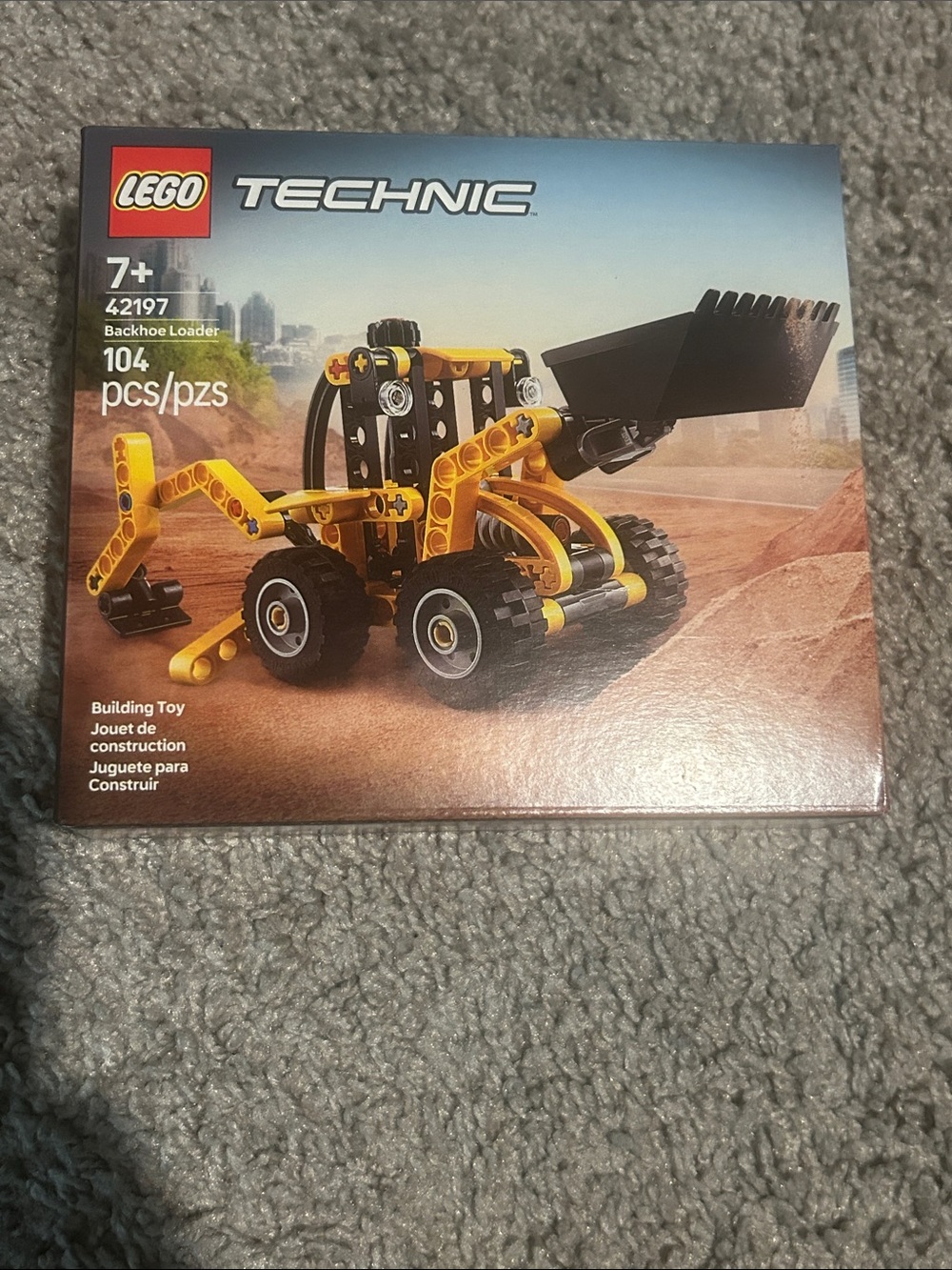LEGO TECHNIC backhoe loader